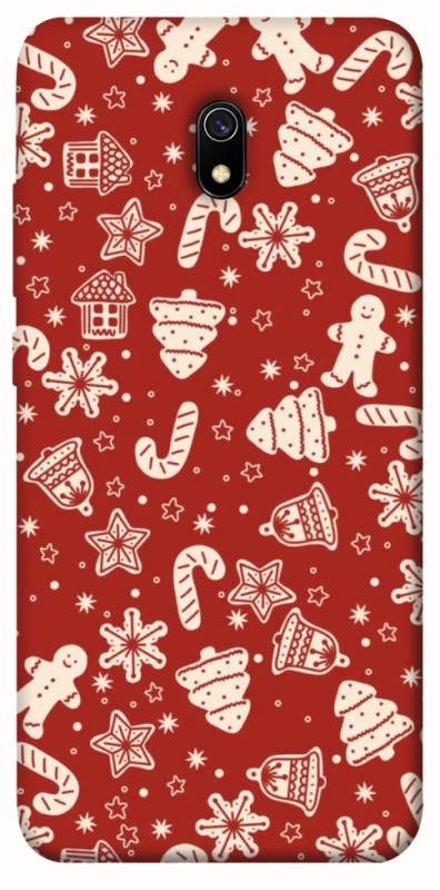 Чехол на Xiaomi Redmi 8a Новогодний v3 фото 1 из 1