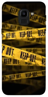 Чехол на Samsung J600F Galaxy J6 (2018) keep out фото 1 из 1