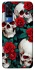Чохол на Vivo Y51a skull and rose фото 1 з 1