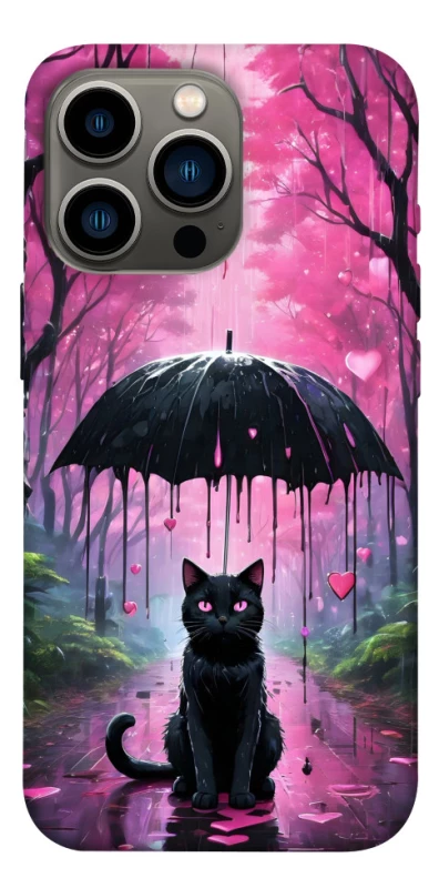 Чохол на Apple iPhone 13 Pro (6.1") Black cat фото 1 з 1