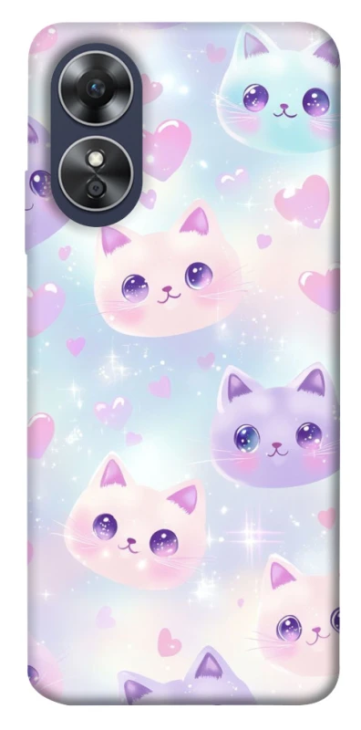 Чехол на Oppo A17 Funny Kittens ver.4 фото 1 из 1