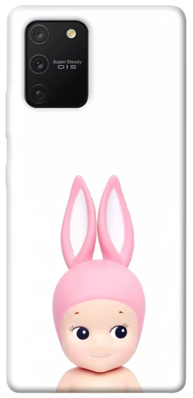 Чехол на Samsung Galaxy S10 Lite Minimal Bunny Peek фото 1 из 1