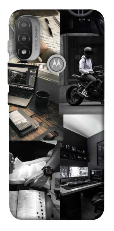 Чехол на Motorola Moto E20 My style collage ver.2 фото 1 из 1