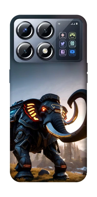 Чохол на Xiaomi POCO X8 Pro Cyber ​​elephant фото 1 з 1