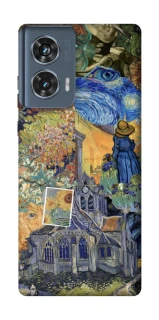 Чохол на Motorola Edge 50 Van Gogh collage фото 1 з 1
