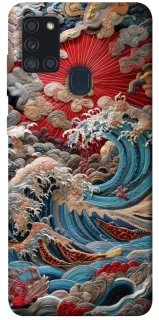 Чохол на Samsung Galaxy A21s Japa wave ver.2 фото 1 з 1
