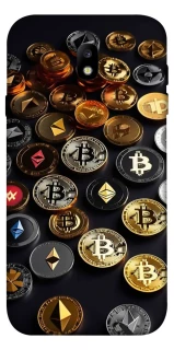 Чехол на Samsung J730 Galaxy J7 (2017) Many coins фото 1 из 1