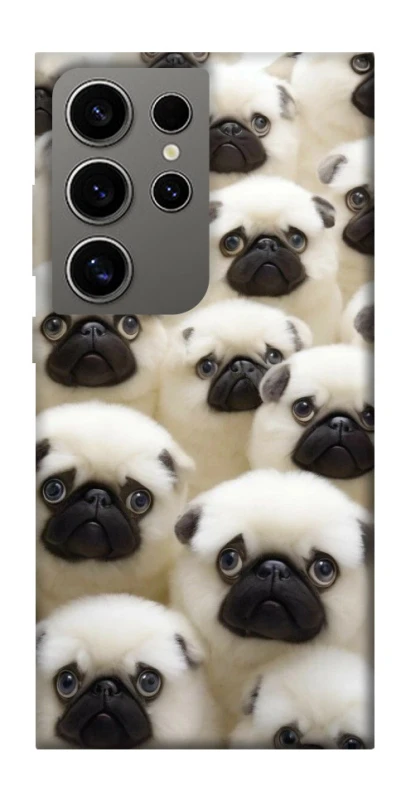 Чохол на Samsung Galaxy S24 Ultra Doggy Pug Love фото 1 з 1