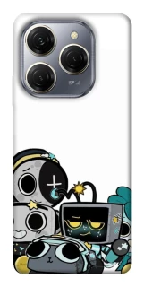 Чехол на TECNO Spark 20 Pro Dandy World Heroes фото 1 из 1