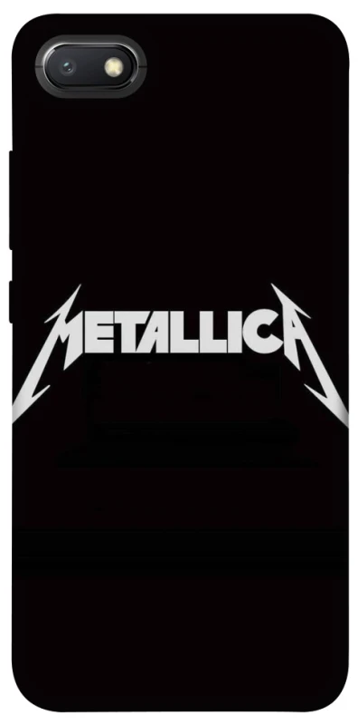 Чехол на Xiaomi Redmi 6A Metallica logo фото 1 Чехол на Xiaomi Redmi 6A Metallica logo фото 1 из 1