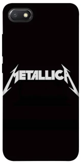Чехол на Xiaomi Redmi 6A Metallica logo фото 1 Чехол на Xiaomi Redmi 6A Metallica logo фото 1 из 1