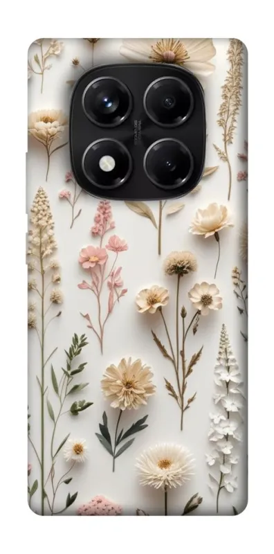 Чохол на Xiaomi Redmi Note 14 Pro 5G Floral design ver.1 фото 1 з 1