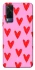 Чохол на Vivo Y53s Red hearts 2 фото 1 з 1