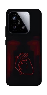 Чехол на Xiaomi 15 Красное сердце фото 1 из 1