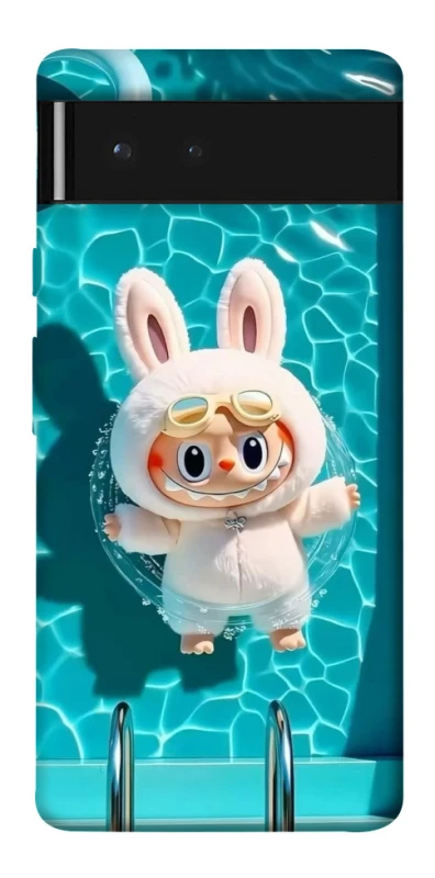 Чехол на Google Pixel 6 Labubu in the pool ver.2 фото 1 из 1