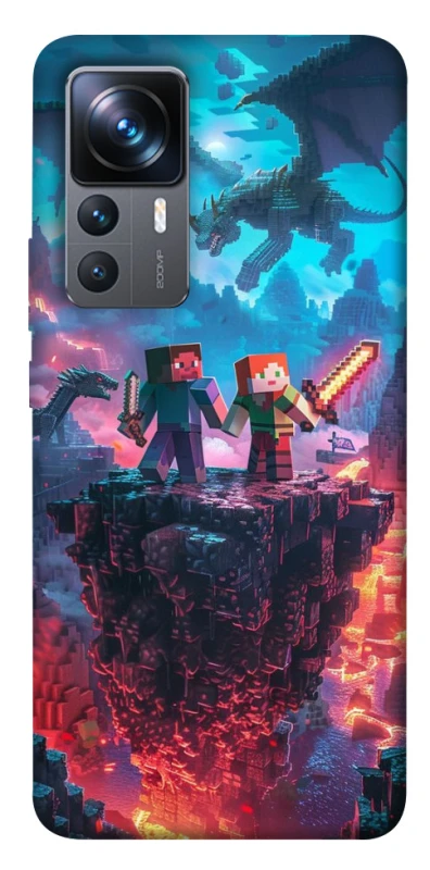 Чохол на Xiaomi 12T / 12T Pro Minecraft v3 фото 1 з 1
