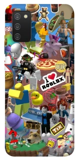 Чехол на Samsung Galaxy A02s Roblox collage ver.5 фото 1 из 1