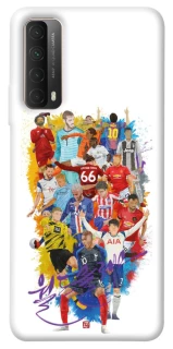 Чохол на Huawei P Smart (2021) Football Abstract v2 фото 1 з 1