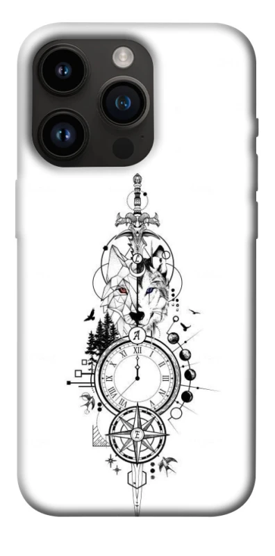 Чехол на Apple iPhone 14 Pro (6.1") Tattoo ver.8 фото 1 из 1