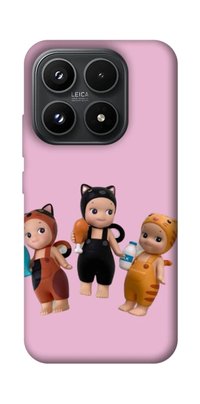 Чехол на Xiaomi 17 Cat Cafe Trio фото 1 из 1