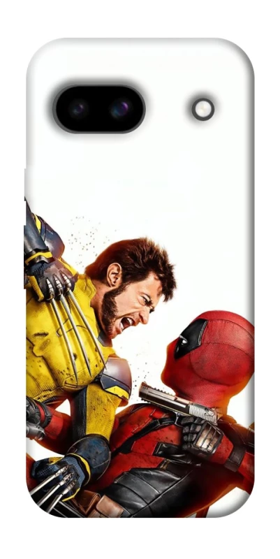 Чехол на Google Pixel 8a Deadpool and Wolverine фото 1 из 1