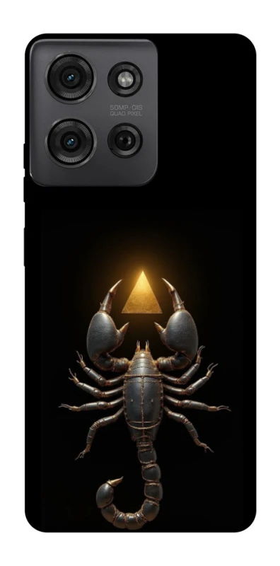 Чохол на Motorola Moto G75 Scorpio with Golden Triangle фото 1 з 1