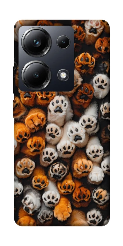 Чохол на Xiaomi Poco M6 Pro 4G Сat paws фото 1 з 1
