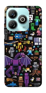 Чохол на ZTE Blade A75 4G Minecraft v5 фото 1 з 1