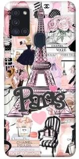 Чехол на Samsung Galaxy A21s Fashion collage ver.8 фото 1 из 1