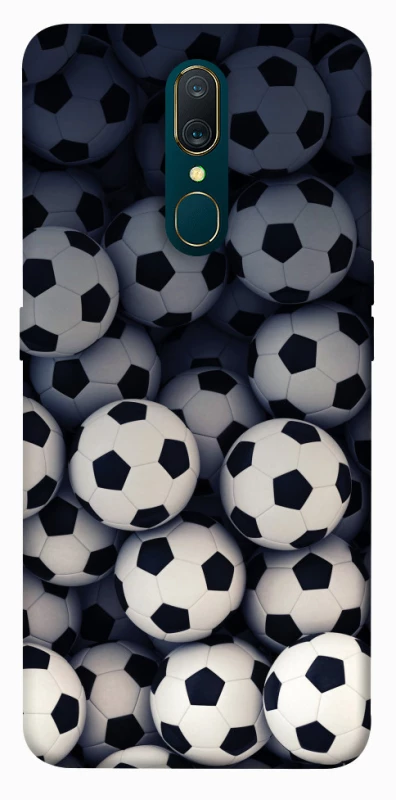 Чохол на OPPO F11 / A9 / A9X Футбольні м'ячи фото 1 з 1