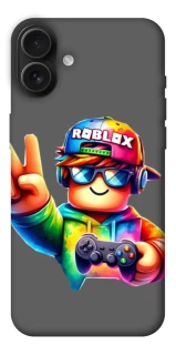 Чехол на Apple iPhone 16 Plus Roblox Gamer Peace фото 1 из 1