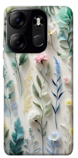 Чехол на Tecno Spark Go 2023 Floral design ver.3 фото 1 из 1