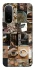 Чехол на Xiaomi Redmi A7 Pro 4G Coffee collage ver.3 фото 1 из 2