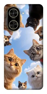Чехол на Xiaomi Poco C71 Cats фото 1 из 1