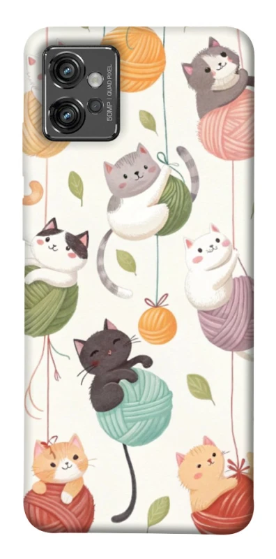 Чехол на Motorola Moto G32 Funny Kittens фото 1 из 1