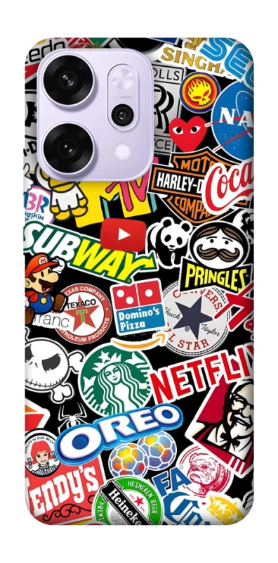 Чохол на Oppo Reno 14 Pro brands фото 1 з 1