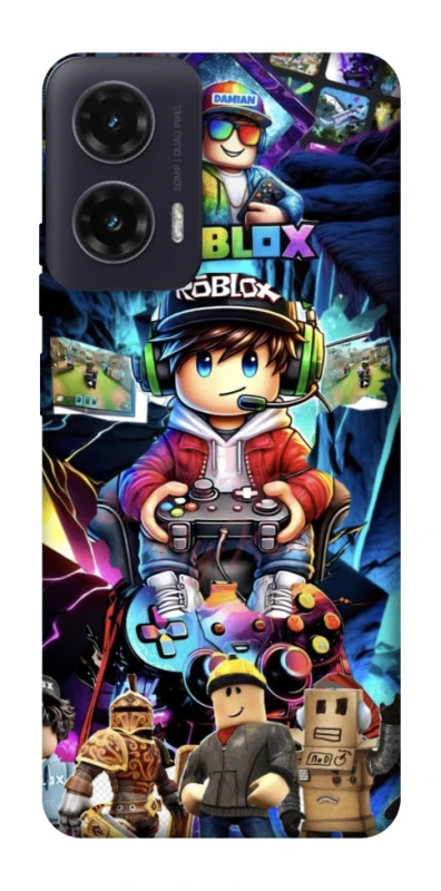 Чохол на Motorola Moto G35 Roblox collage ver.4 фото 1 з 1