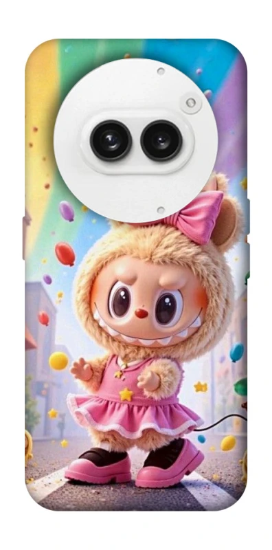 Чохол на Nothing Phone (2a) Labubu rainbow фото 1 з 1