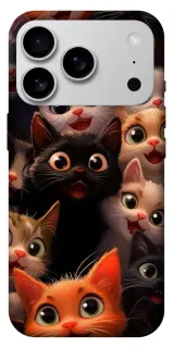Чехол на Apple iPhone 18 Pro Max happy cats фото 1 из 1
