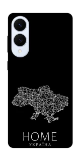Чехол на Samsung Galaxy S25 Edge Ukraine black map фото 1 из 1