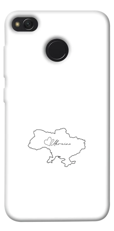 Чохол на Xiaomi Redmi 4X Ukraine map фото 1 з 1
