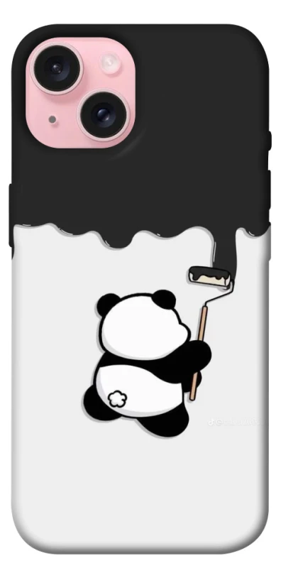 Чохол на Apple iPhone 15 (6.1") Panda painter фото 1 з 1