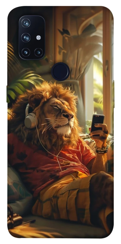 Чохол на OnePlus Nord N10 5G Лев v2 фото 1 з 1