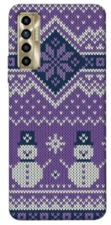 Чехол на TECNO Camon 17P Рождество v1 фото 1 из 1