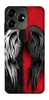 Чехол на ZTE Blade V50 Design 4G Angel and Devil фото 1 из 1