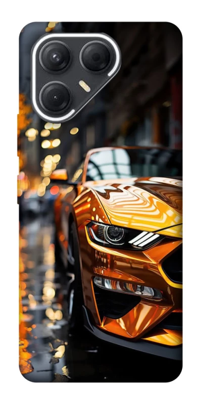 Чохол на TECNO Pova 7 Golden sports car фото 1 з 1