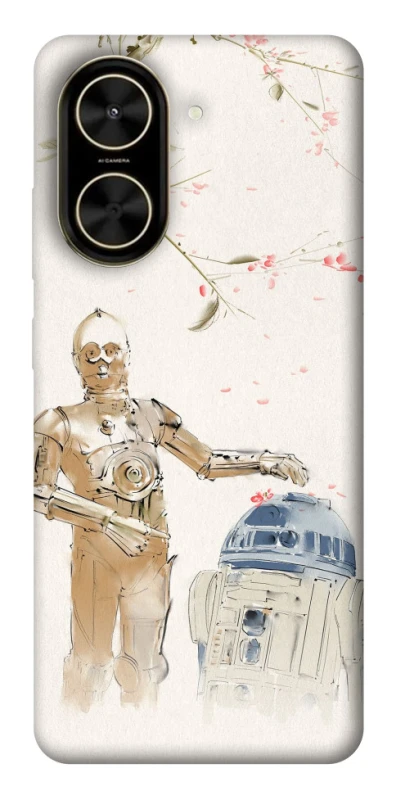 Чохол на Xiaomi Poco C71 Star Wars robots фото 1 з 1