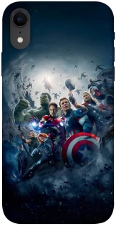 Чехол на Apple iPhone XR (6.1") Marvel heroes фото 1 из 1
