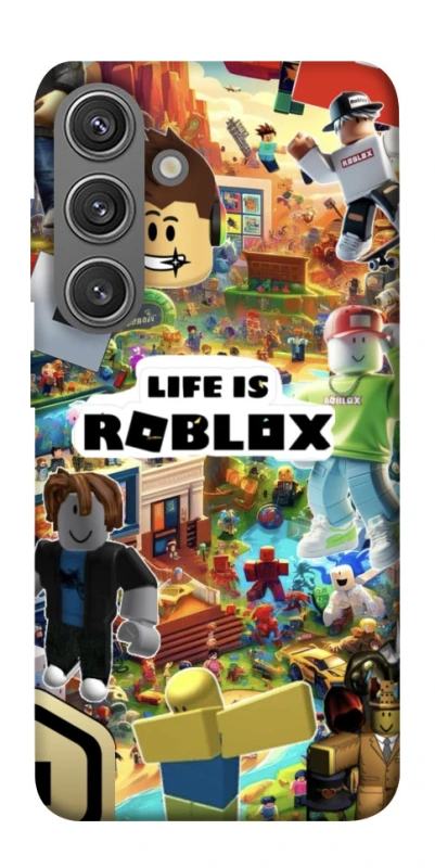 Чохол на Samsung Galaxy S24+ Life is Roblox фото 1 з 1