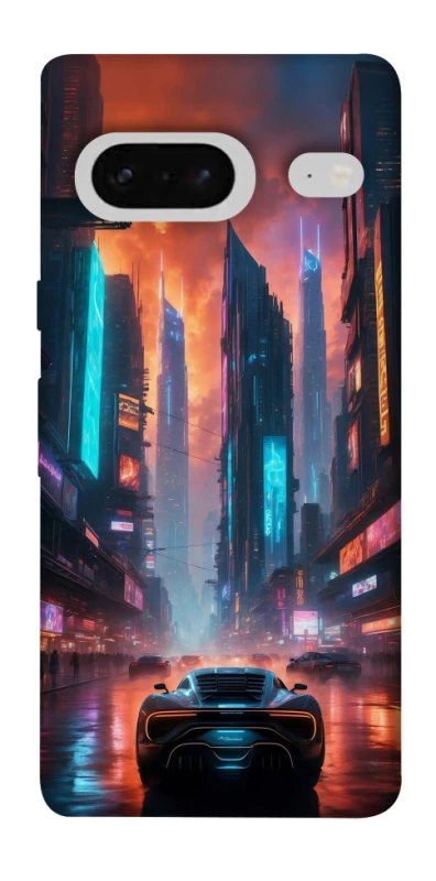 Чехол на Google Pixel 7 Cyber city фото 1 из 1